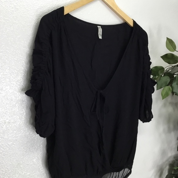 Free People Black Thong Body Suit - Picture 2 of 7